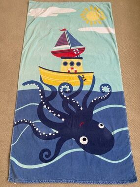 Pottery Barn Kids beach towel with